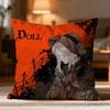 Fashion BBloodborneed Cushion Cover Soft Washable Pillow Case Multi-Scene for Couch Bed Travel Office Use