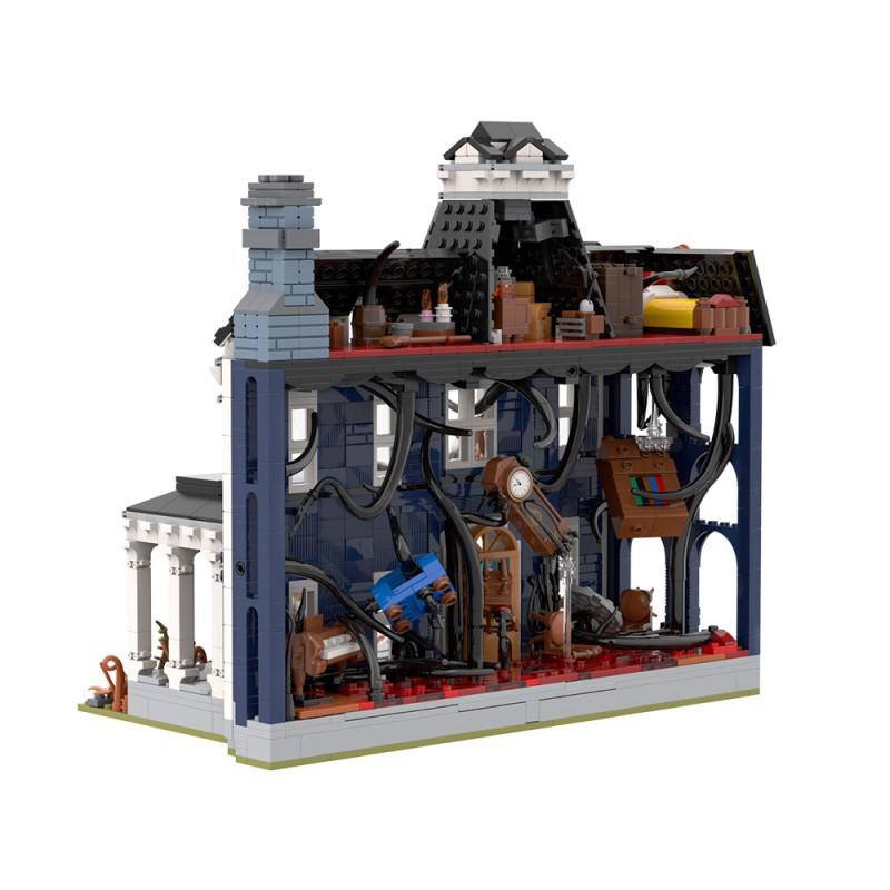 MOC Strange Tales Haunted House Building Blocks Model - Halloween Gift