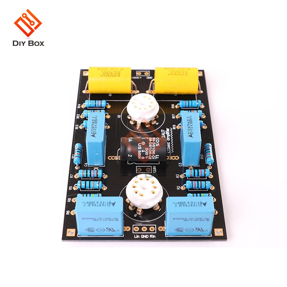 Neueste Version Klassische Röhrenvorverstärker Platine DIY-Kits Für 12AX7 / 12AU7 Röhre Passen Sie Ihre Lieblingsstimme an