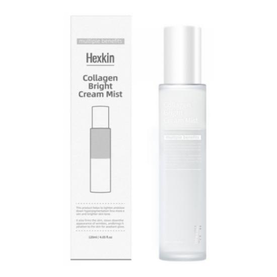 HESKIN Collagen Bright Cream Mist Hydrating Radiance Facial Spray 120ml