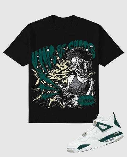 G West Oversize King Of Chaos T Shirt Gwdtfl7009 - 3 Colors S