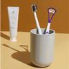 Portable Macaron Tongue Cleaner Brush Fresh Breath Scraper Remove Coating Oral Hygiene Tool for Healthy Teeth