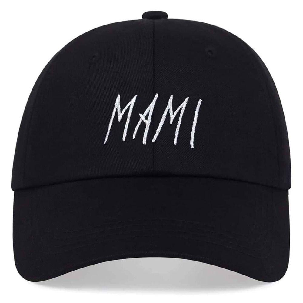 Letter Embroidered DADDY MAMI Baseball Cap Adjustable Baseball Hats Sunscreen Hats  For Man Women