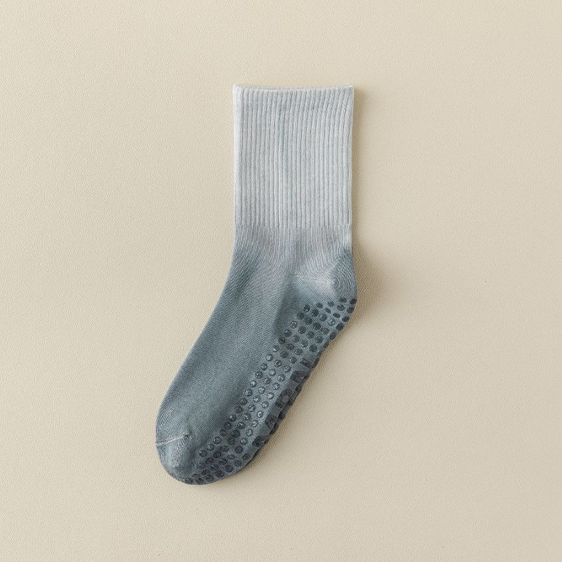 

Yoga Socks Non-Slip Socks Professional Women s Knee Socks Pilates Socks Toe Socks Summer Sports Fitness Socks Split Toe Plus Size White Ash