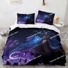 3D Print League of Heroes Bedding Set Single Twin Full Queen King Size Game Anime Bed Set Aldult Kid Bedroom Duvet Cover Sets