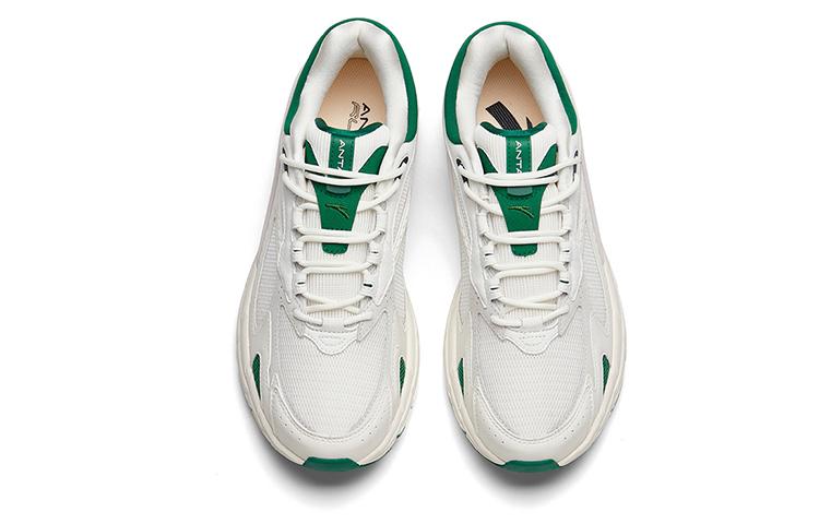 Men's Sneakers Anta AT951 Vintage Low top Sports Casual Shoes Men's White Green