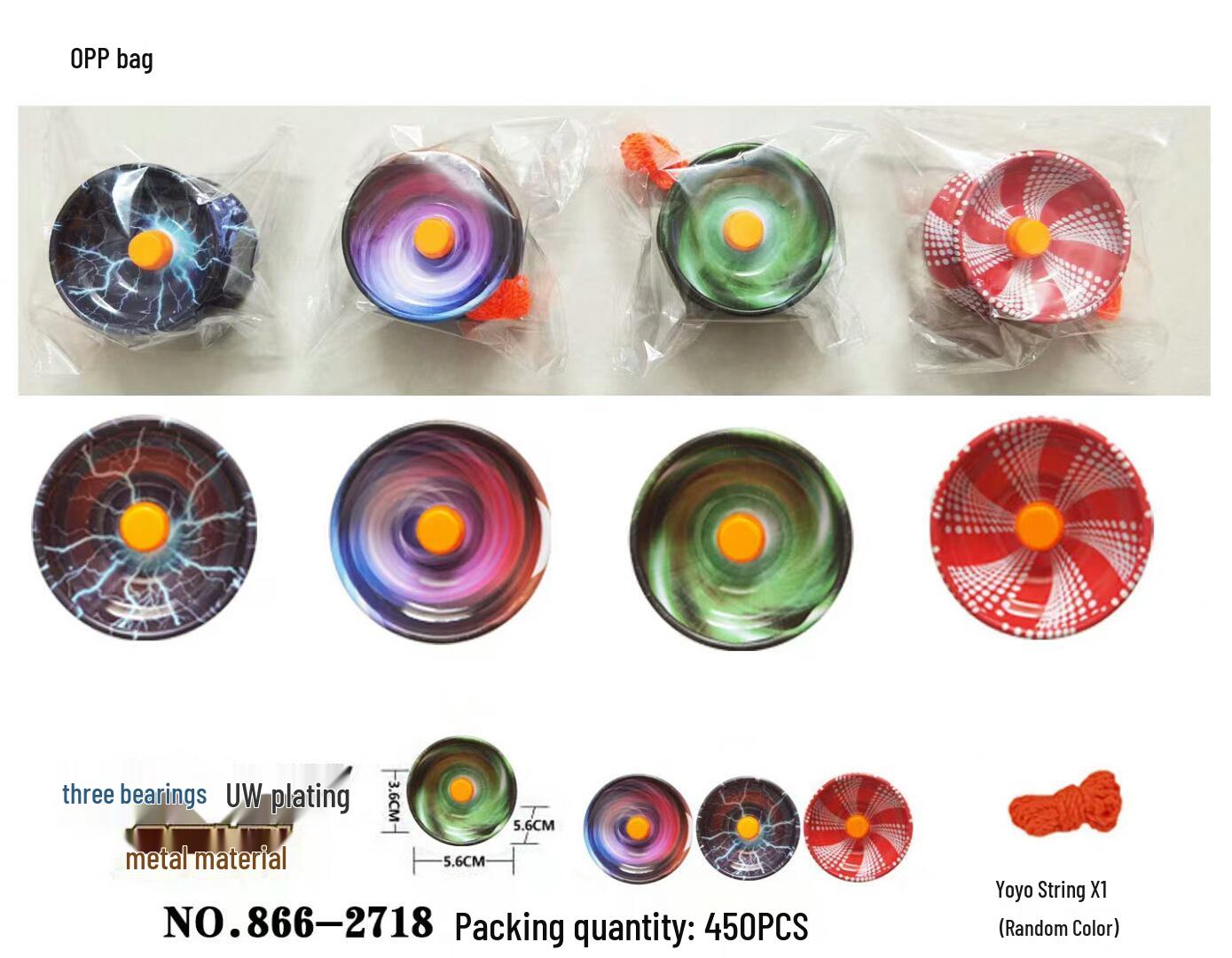 

Youyou Ball Professional Metal Yo-Yo for Kids - Long Battery Life, Perfect Gift for Beginners and Students