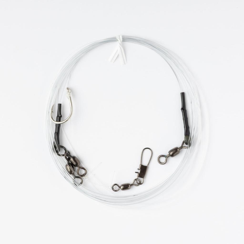 Interhook Super Light Tackle Swimming True Grouper/Large Flounder Specification White