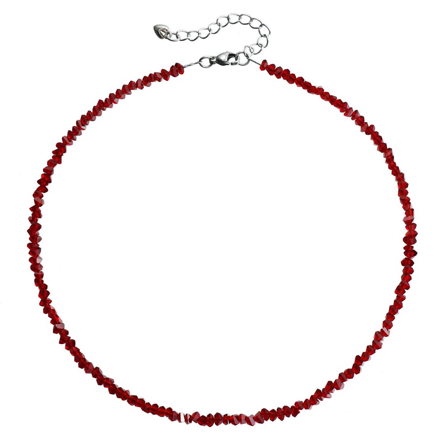 

European-American Luxury Crystal Choker Necklace for Women - Elegant and Stylish Design