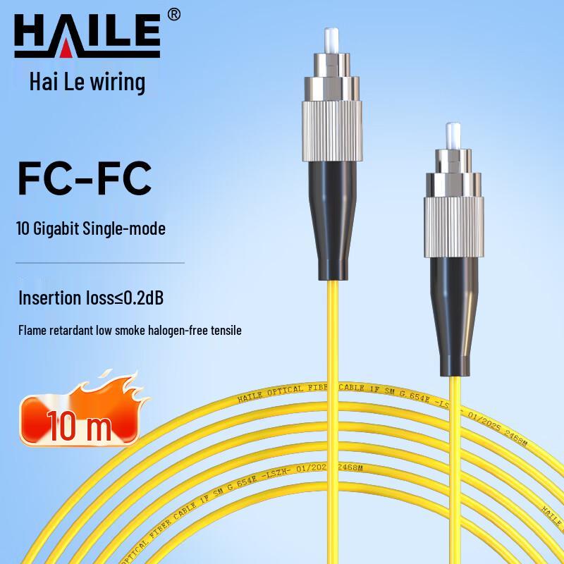 HAILE 654E Ultra-Low Loss Single Mode Fiber Patch Cable