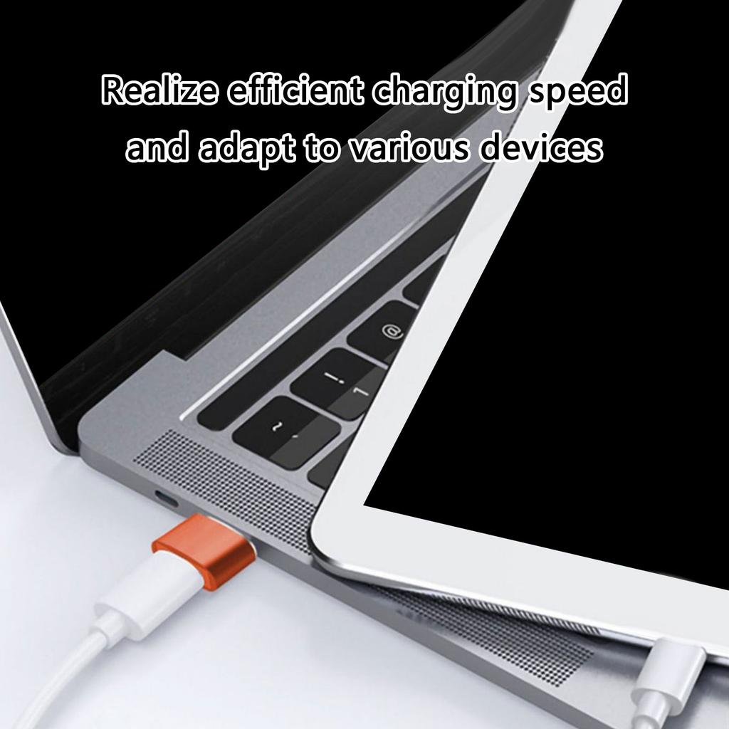 Universal Type C To USB Male Converters 6 a Fast Charging Durability Metal Construction Data Transfer Compactly Travel