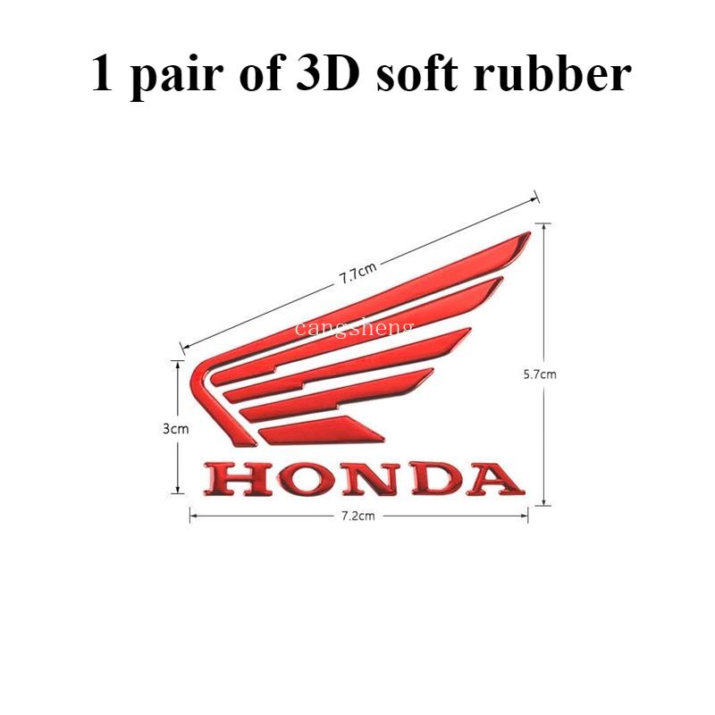 JBH4 Honda Sticker Body Decoration CBR600RCBR500RCBR1000RRCB190SSPcx125 Motorcycle Sticker Accessories Circular 3D Label Accessories