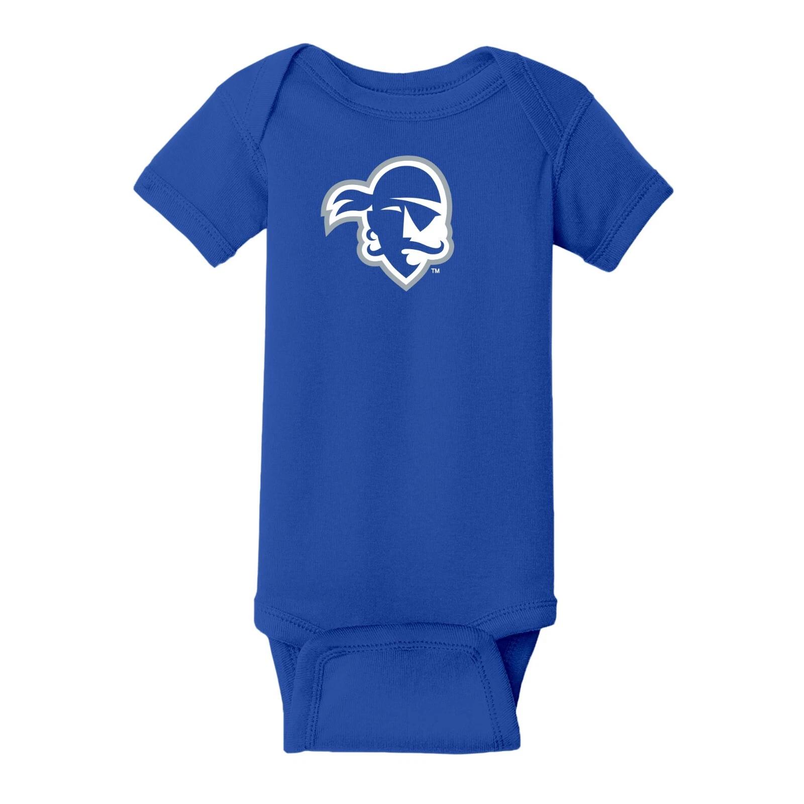 Seton Hall Pirates Primary Logo Infant Creeper - Royal M