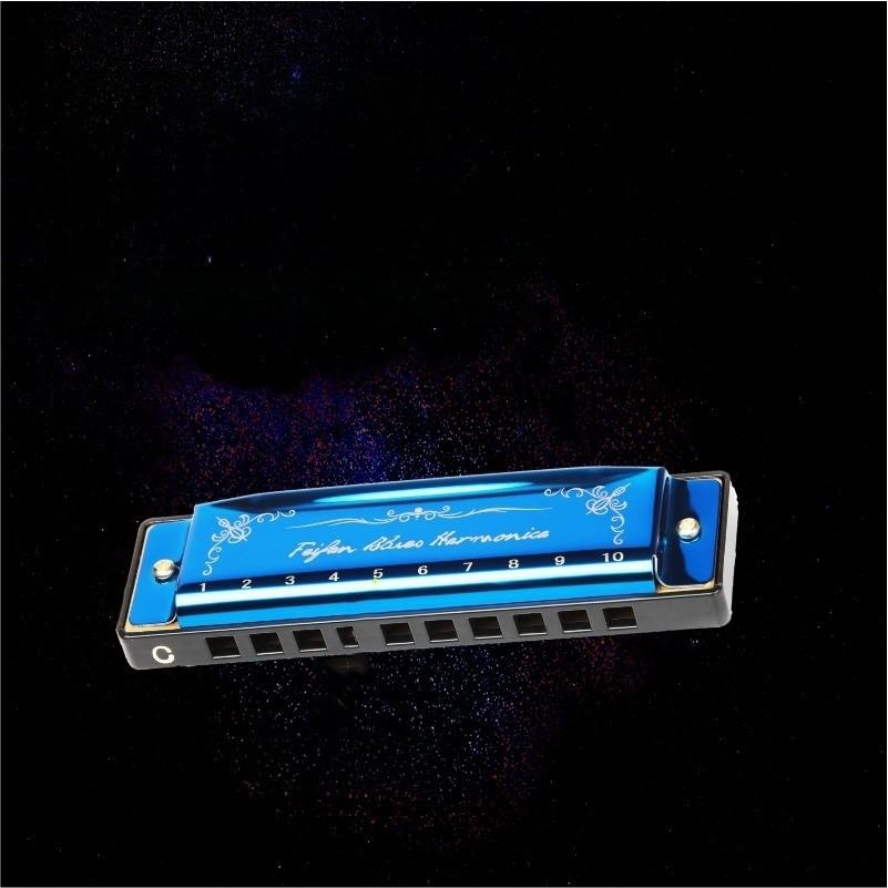 Fei Fan 10 Τρύπες Κλειδί C Φλογέρα Blues Για Αρχάριους Μουσικό Όργανο Δώρο