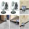 4Pcs Adjustable Furniture Leveler Heavy Duty Furniture Feet Support  For Sofa Table Chair Cabinet Height Adjuster Leveling Feet