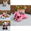 Weihnachts Snoopy Lotso Plüschtier mit Hut und Schal Design für Feiertagsdekoration
