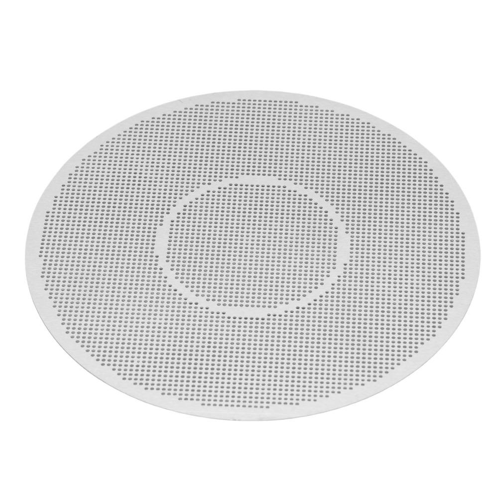 2pcs Set Rustproof Disc Coffee Filter Stainless Steel Coffee Filter Cafe Maker Use