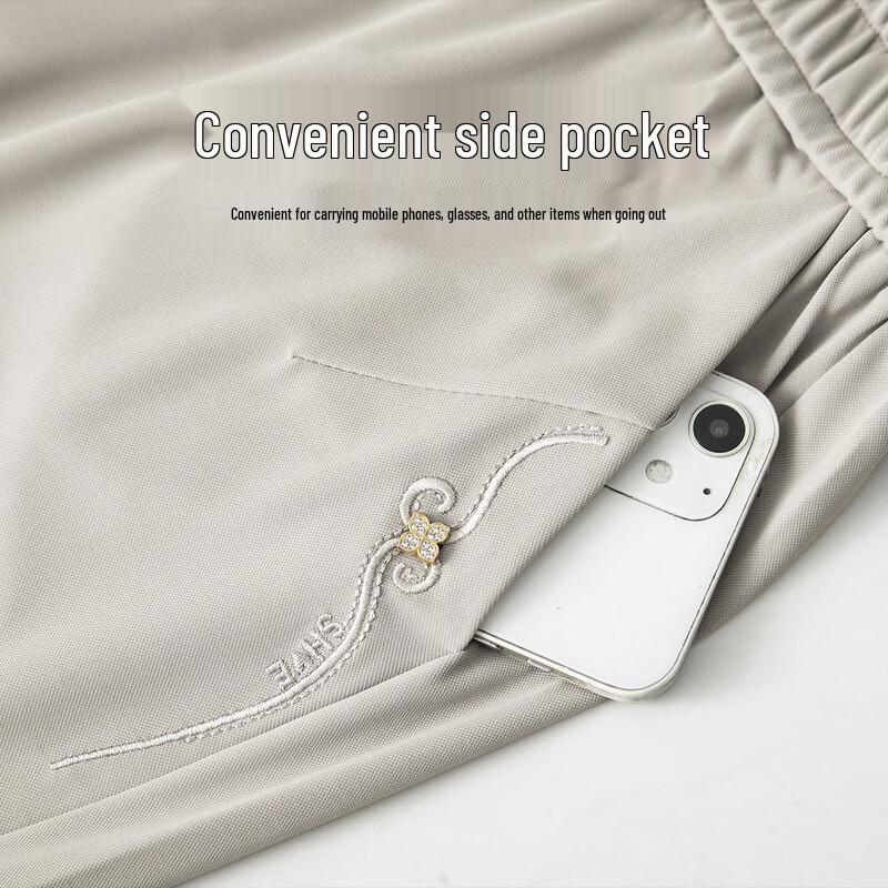 Women's Loose Straight-Leg Capri Pants