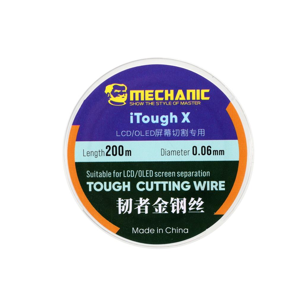 

Diamante Wire for Mobile Phone LCD Screen Separation,Size: 0.06mm x 200m Type A
