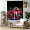 Atletico Madrid Wanddekoration Wandteppich Kunst Für Haustiermemorial Geburtstag Hochzeitsparty Kulisse Familiengeschenk