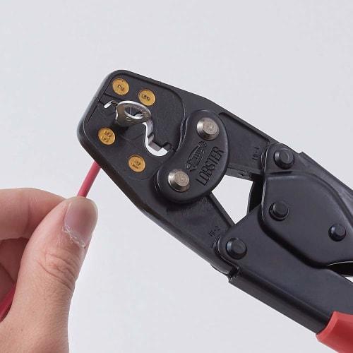 Lobtex Crimping Tool (for bare crimp terminals/bare sleeves) AK19A