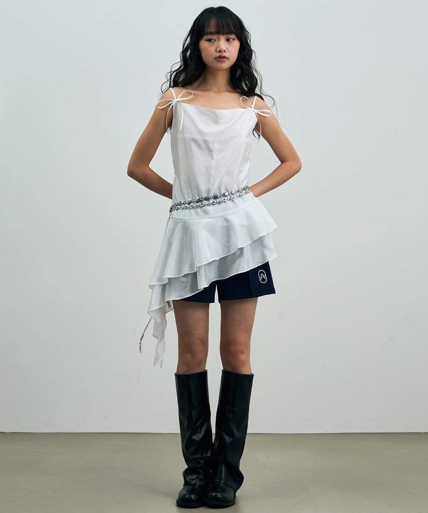Alikim Nyx Mini Dress / White