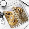 Goldene Pferde-Skulptur Für Samsung A 31 32 A33 A34 35 14 A15 13 A16 25 26 50 52 53 54 55 56 70 71 72 73 Goldene Glas-Handyhülle
