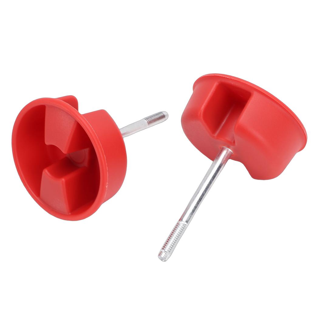 2PCS Bouton à Vis de Fixation Hard Top 1CJ57DX9 Bouton à Vis de Fixation de Panneau Hardtop Auto Remplacement pour Jeep Wrangler JK 2007