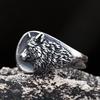 Vintage 316L Stainless Steel Viking Ring 3D Wolf Of Thor Norse Animal Jewelry For Men High Quality Durable