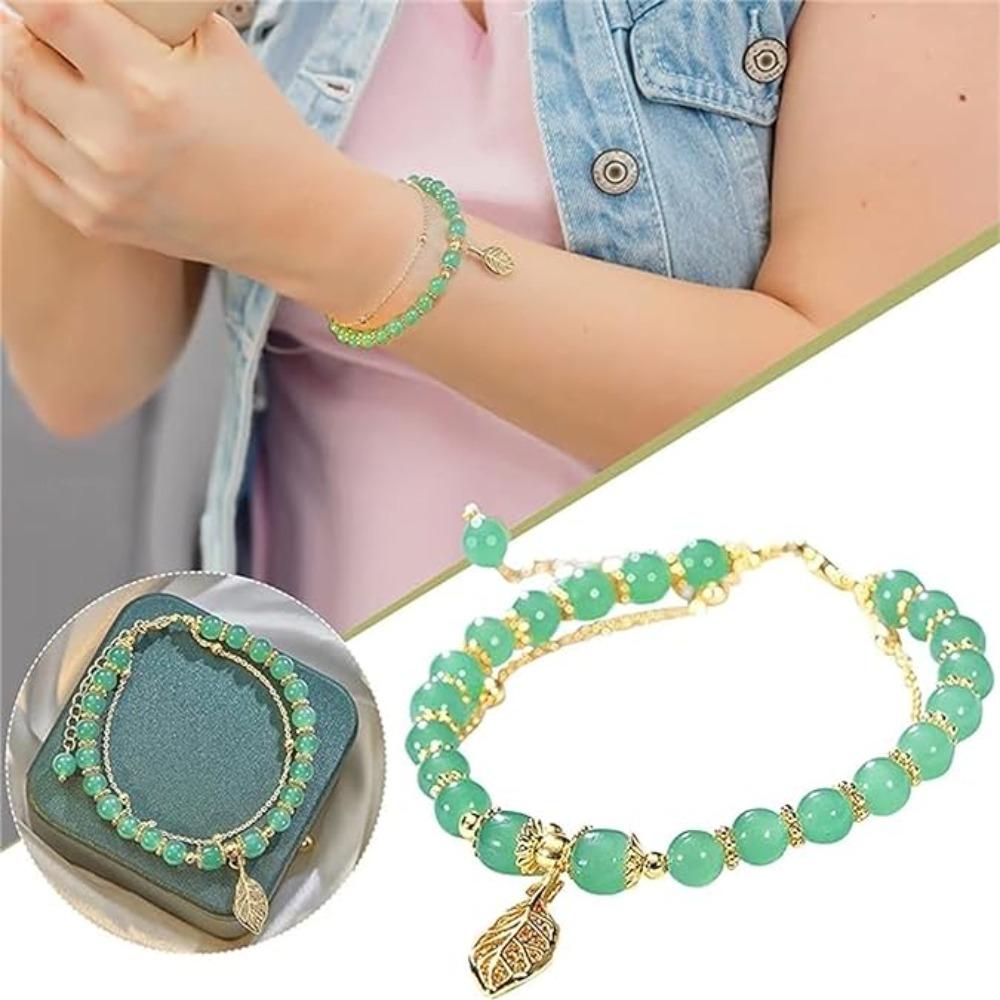

Smooth Surface Bracelets Adjustable Double Layer Bracelet Mothers Day Gifts