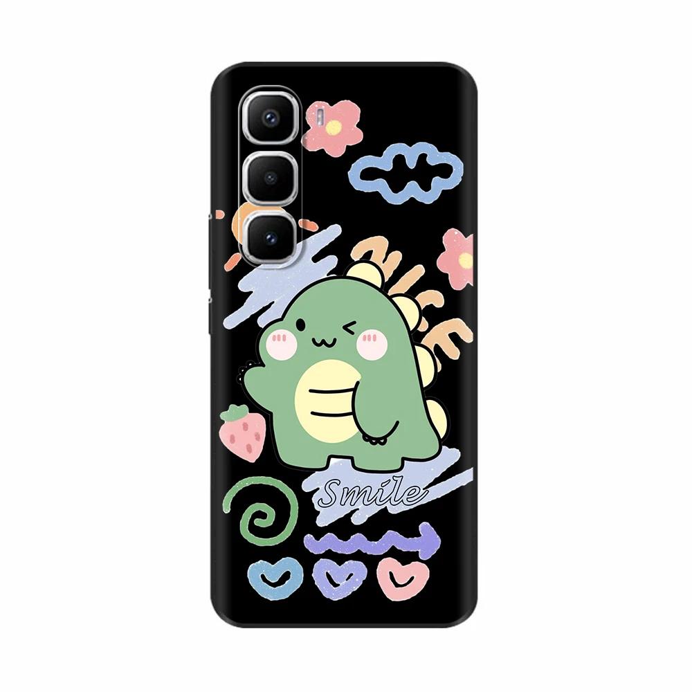 For Infinix Hot 60 Pro Plus Case Phone Shell Cool Animals Luxury Girly Soft Silicone Cover For Infinix Hot 60 Pro Cartoon Cases