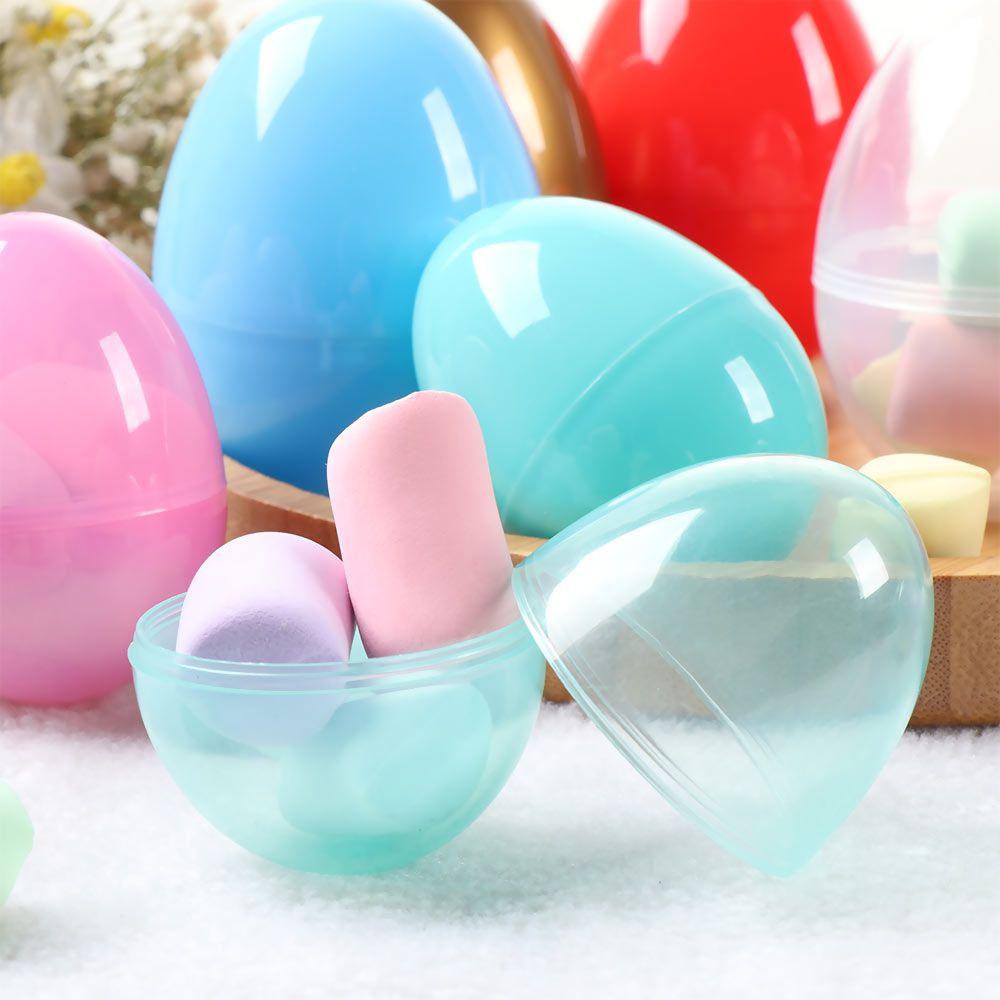 1pcs Funny Decoration Easter Decor Add Treats Easter Eggs Fillable Egg Plastic Party Decor