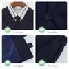 Boys Formal Suit Set 4 Piece School Kids Vest Shirt Pants Tie Gentleman Outfit for Wedding Party Birthday Photoshoot Performance 2-12Y