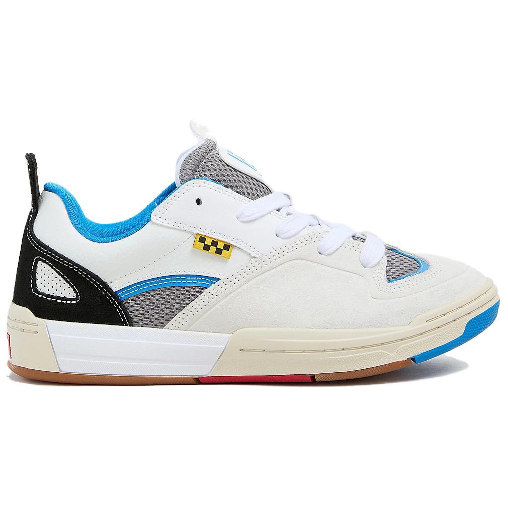 Vans Skate Mixxa Retro - Athletic White Unisex Sneakers Multi-Color VN000CUYWTM