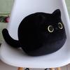 Cartoon Cat Throw Pillow Cute Animal Party Background Decoration Supplies for Children Girl Boys Birthday Party
