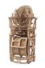 Stolní hodiny Ugears Skywatcher Tourbillon 70162 Stolní hodiny Sky Watcher Tourbillon Dřevěná hračka 3D puzzle