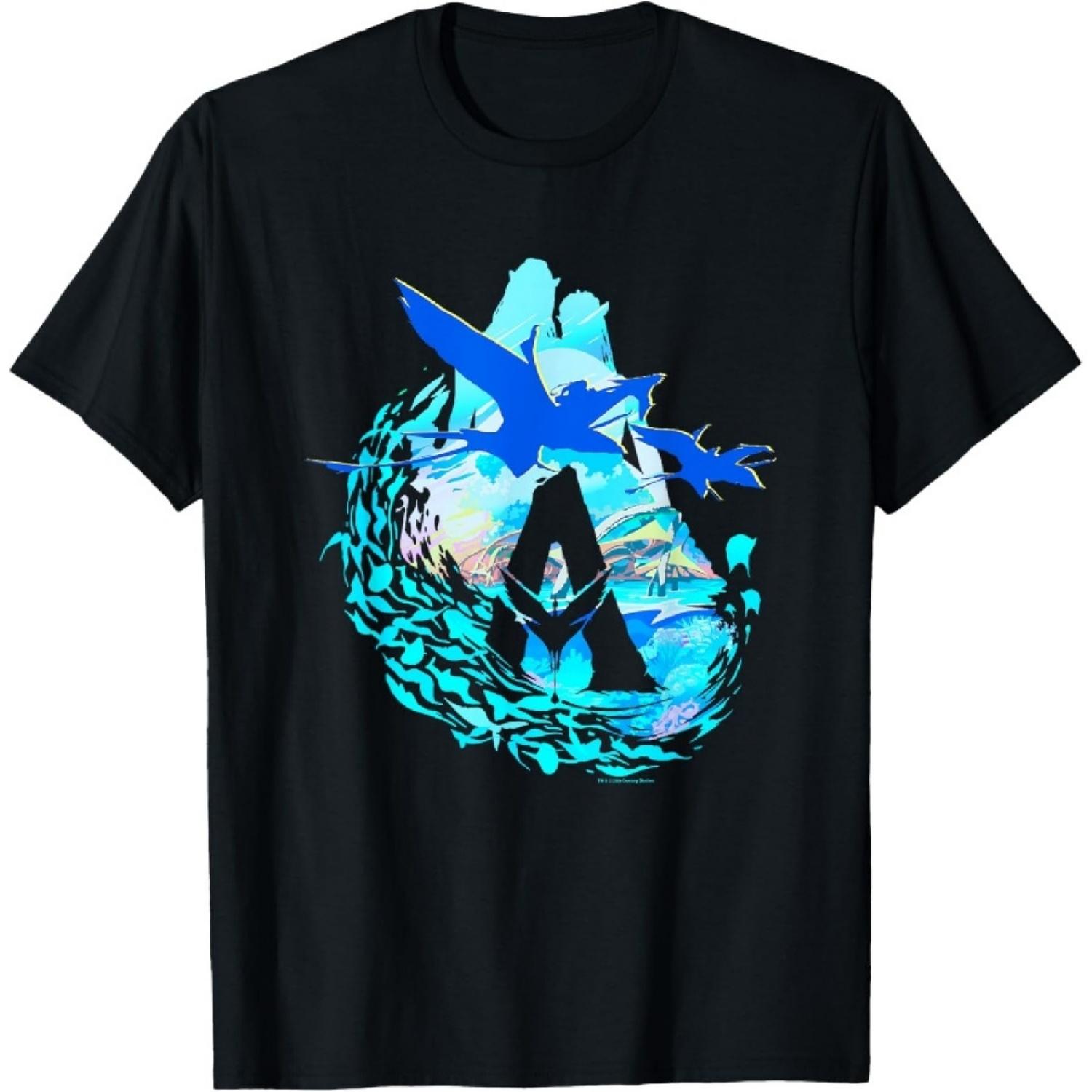 

The Way Of Water Scenic Pandora Blue Vignette T-Shirt XXXXXL