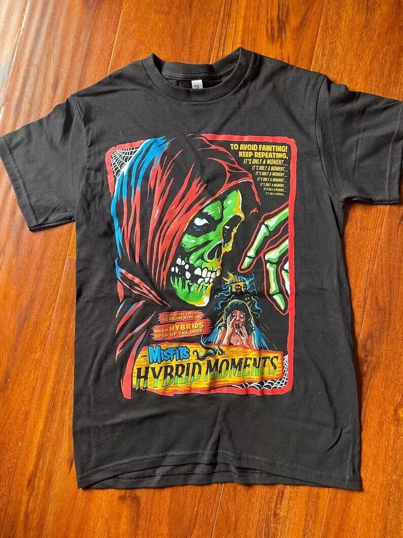 

ГОРЯЧИЙ! Футболка Misfits Hybrid Moments, Хлопковая футболка с коротким рукавом, Размеры S-4XL S