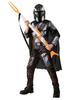 Mandalorian Costume - RUBIES - Jersey Fabric Jumpsuit - Long Cape - PVC Mask