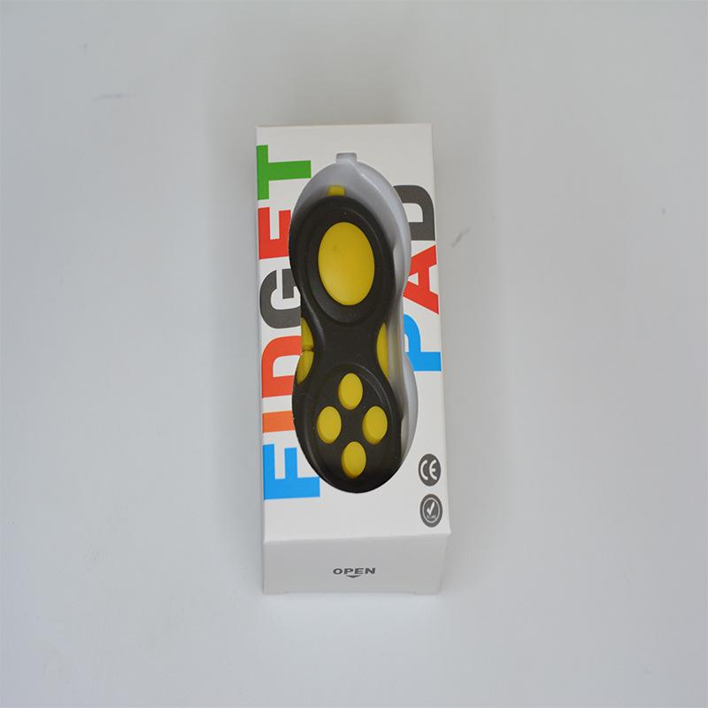 Fidget Game Toy: Magic Cube with Silicone Buttons for Stress Relief