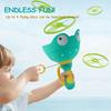 Fullware Flying Disc Launcher, Propeller Toy, 2 Packs & 12 Discs Outdoor Games Garden Toy for Children from 3 - 6 Years, Birthday Christmas