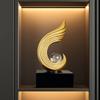 Creative Crystal Resin Ornaments Wine Cabinet Decorations Living Room Home TV Cabinet Luxury Home Decoration Accessories