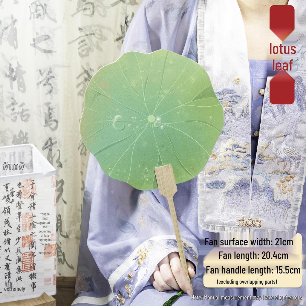Peony Fan - Tang Style Hanfu Photo Prop, Chic Luoyang Souvenir for Tourists