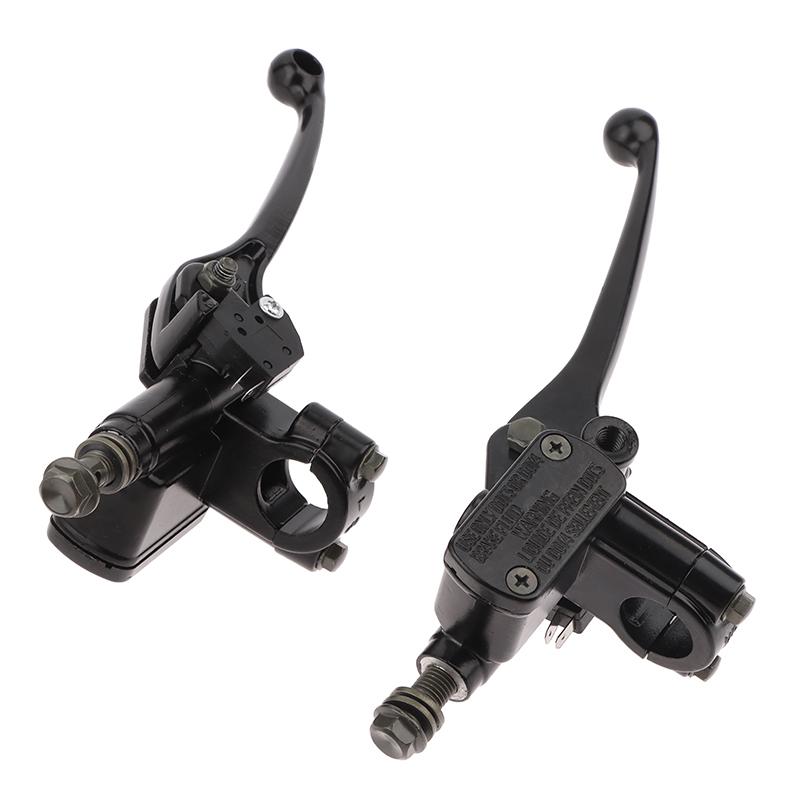 1 Stück Links/Rechts 7/8" 2MM Hydraulischer Hauptbremszylinder - Motorrad Bremshebel Für Dirt Pit Bike ATV Quad Moped Roller