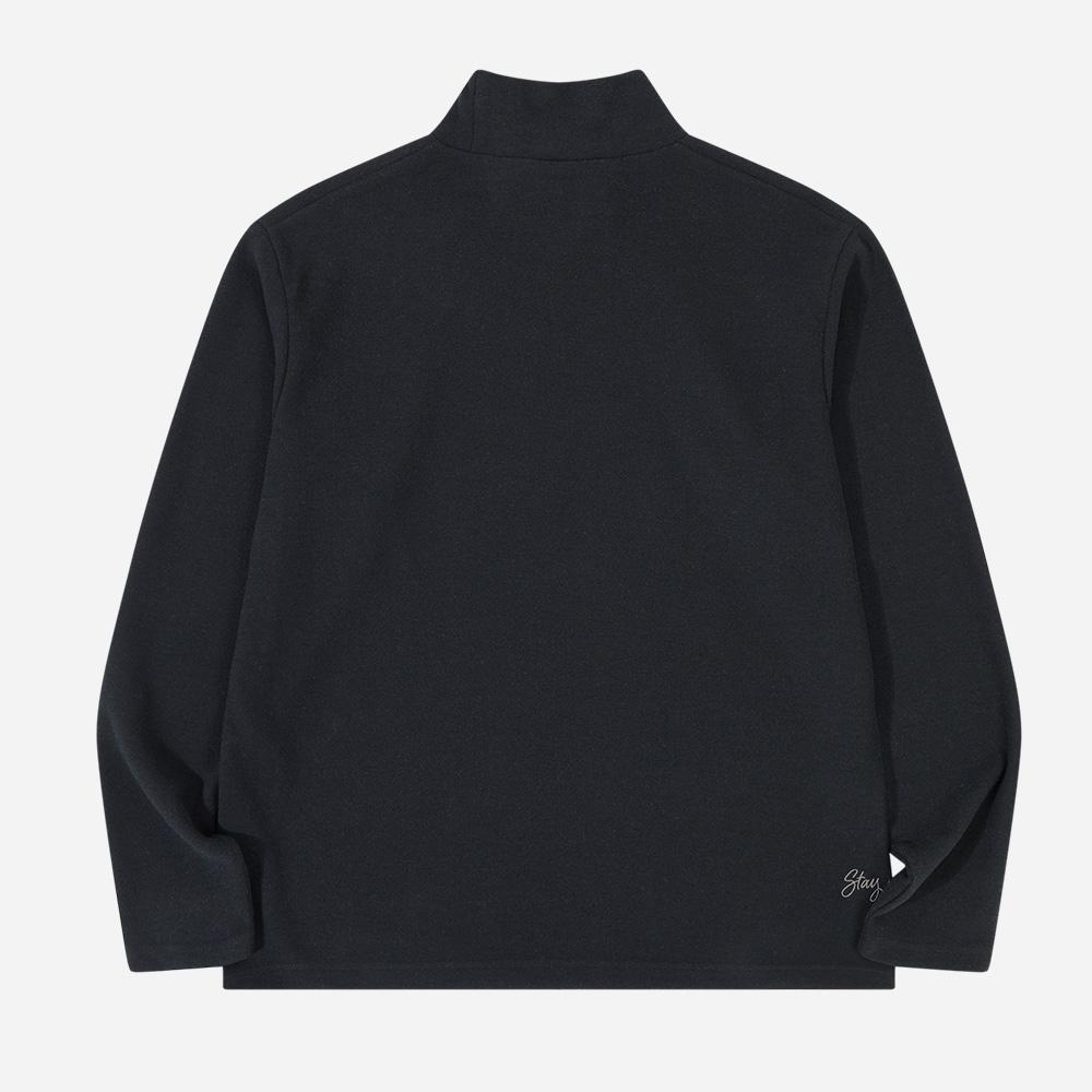 DOD Basic Mock Neck Knit (Men'S) - Black