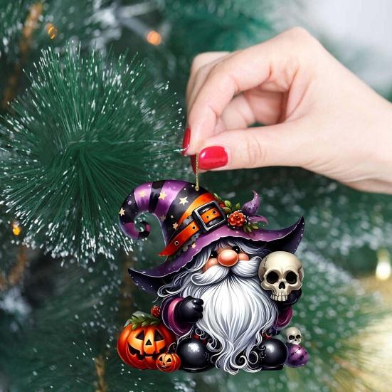 Halloween Advent Calendar 2025 Terrifying Dwarf Pendent 24-Day Countdown Box Cute Mini Characters for Kids