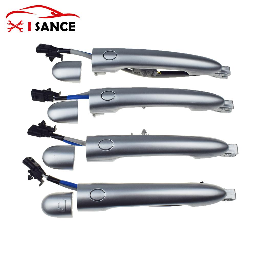 Car Silver Outer Outside Door Handle For Renault Koleos 2009-2018 80640JY01B 80640‑JY01B 80640‑JY01A 80647-JY01A 80647JY01A