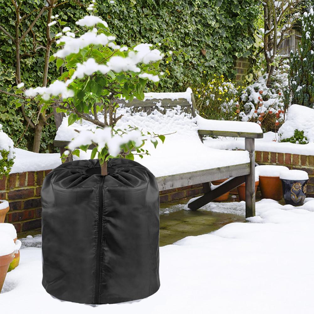 Cold Resistant Plant Pot Protector - Winter Anti-Frost Garden Blanket Bug Proof Jacket for Flower Pots Trees Shrubs Reusable