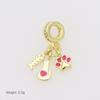 Cute Sweet Wind Boy Girl Balloon Bike Bike Cone Cat Dripping Panjiadora Bracelet Pendant