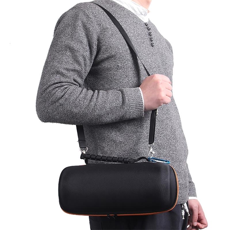 Portable Traveling Shells Carry Case Box for Pulse5 Speaker Zipper Pouch Box Easy To Open Close Speaker Accessories